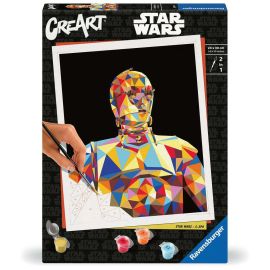Ravensburger 23894 Malen nach Zahlen Star Wars - C-3PO Malen nach Zahlen Serie C