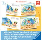 Wir weinen und lachen, wir streiten und helfen: Ein Bilderbuch mit großen Verwandlungsschiebern