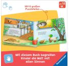 Mein liebstes Puzzle-Spielbuch: Tiere - Puzzlebuch ab 18 Monaten, mit 6 Puzzleteilen