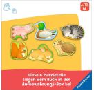 Mein liebstes Puzzle-Spielbuch: Tiere - Puzzlebuch ab 18 Monaten, mit 6 Puzzleteilen
