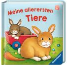 Meine allerersten Tiere: Kinderbuch ab 6 Monaten, Baby-Buch, Baby Geschenk