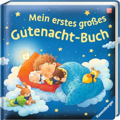 Mein erstes großes Gutenacht-Buch – Gutenachtgeschichten für Kinder ab 1 Jahr