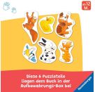 Mein erstes Magnetbuch: Wer gehört zu wem? Tierkinder - Magnet-Spielbuch ab 12 Monaten, Kinderbuch ab 1 Jahr