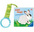 Mein erstes Buggybuch: Fühl mal! Lieblingstiere, Baby-Buch für Kinder ab 6 Monaten, Fühlbuch, Pappbilderbuch