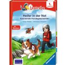 Helfer in der Not - Spannende Hundegeschichten - lesen lernen mit dem Leseraben - Erstlesebuch - Kinderbuch ab 6 Jahre
