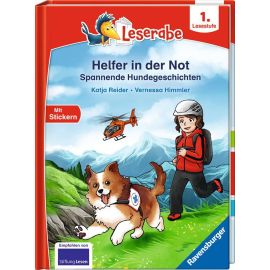 Helfer in der Not - Spannende Hundegeschichten - lesen lernen mit dem Leseraben - Erstlesebuch - Kinderbuch ab 6 Jahre