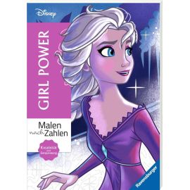 Malen nach Zahlen Disney: Girl Power - Malbuch für Erwachsene