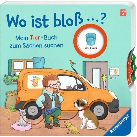 Wo ist bloß ...? Tier-Buch zu