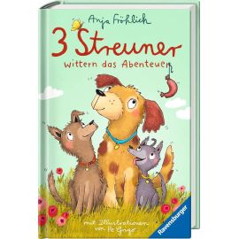 3 Streuner wittern d.Abent.