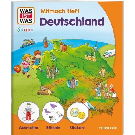 WIW Junior Mitmach-Heft Deuts