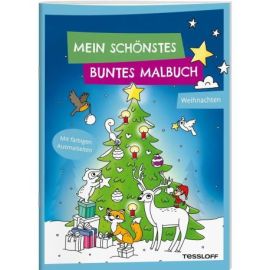 M.sch.buntes Malbuch Weihnach