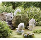 Schneeleoparden Familie