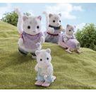 Schneeleoparden Familie