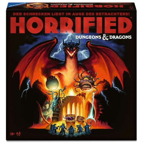 Ravensburger 24755 - Horrified Dungeons   Dragons- Kooperatives Brettspiel für alle ab 10 Jahren, für Spieleabende mit