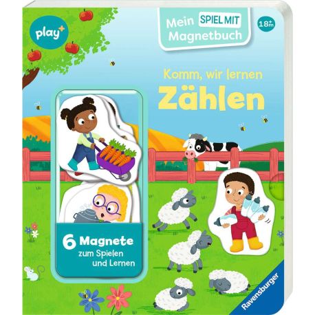 M.Spiel mit-Magnetbu: Zählen