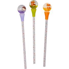 Bleistift m. Schneekugel-Topp Bleistift m. Schneekugel-Topp