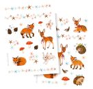 Tattoos - Wintertiere im Weih