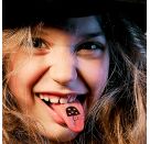 Zungen-Tattoos - Wintertiere