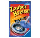 Ravensburger 23163 - Zauberkreisel, Mitbringspiel für 2-6 Spieler, ab 6 Jahren, kompaktes Format, Reisespiel, Ratespie