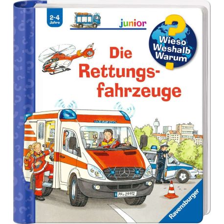 Wieso? Weshalb? Warum? junior, Band 23: Die Rettungsfahrzeuge