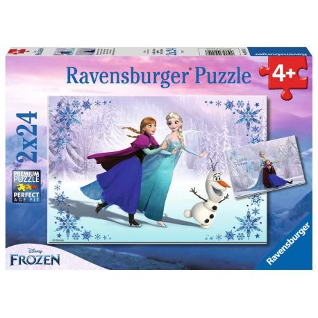 Ravensburger 9115 Puzzle Schwestern für immer 2 X 24 Teile