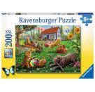 Ravensburger 12828 Puzzle Entdecker auf vier Pfoten 200 Teile XXL