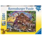 Ravensburger 10038 Puzzle Unterwegs mit der Arche 150 Teile XXL