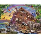 Ravensburger 10038 Puzzle Unterwegs mit der Arche 150 Teile XXL