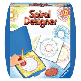 Ravensburger Spiral-Designer Mini 29708, Zeichnen lernen für Kinder ab 6 Jahren, Kreatives Zeichen-Set mit Mandala-Sch