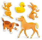 Ravensburger 43689 Dal Lago, Stickerbuch: Tierkinder