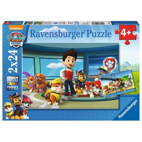 Ravensburger 9085 Puzzle Hilfsbereite Spürnasen 2 X 24 Teile