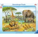 Ravensburger 6146 Puzzle Afrikas Tierwelt 30-48 Teile