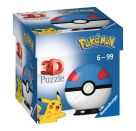 Ravensburger 11265 Puzzle Puzzle-Ball Pokémon Superball 3D 72 Teile