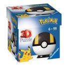 Ravensburger 11266 Puzzle Puzzle-Ball Pokémon Hyperball 3D 72 Teile