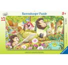 Ravensburger 5661 Puzzle Lustige Gartentiere 15 Teile
