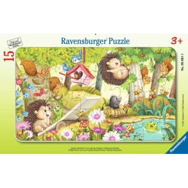 Ravensburger 5661 Puzzle Lustige Gartentiere 15 Teile