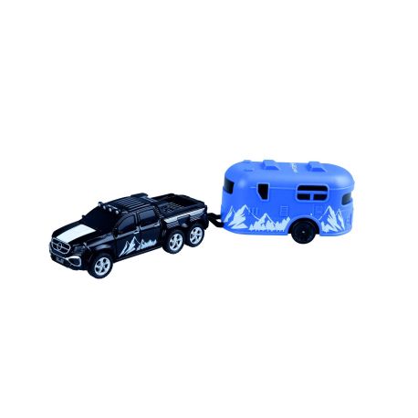 Mini RC Car mit Wohnwagen, Revell Control Ferngesteuertes Mini Auto