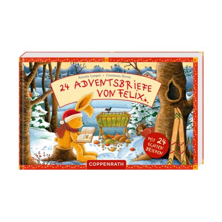 Briefbuch: 24 Adventsbriefe von Felix - m. 24 echten Briefen