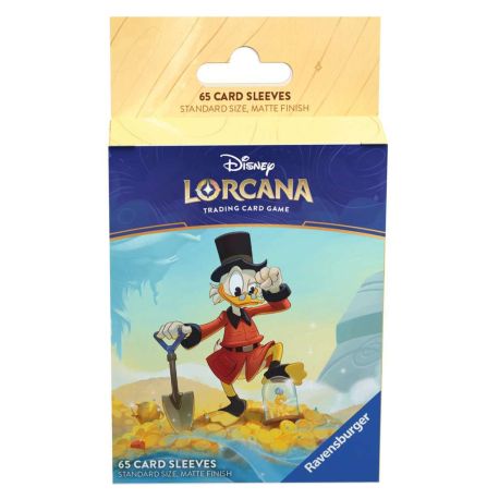Disney Lorcana Trading Card Game: Die Tintenlande - Kartenhüllen Dagobert Duck