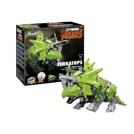 CyberBeasts TerraTops Click System, Revell Bausatz zum Zusammenstecken mehrfarbig