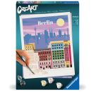 Ravensburger CreArt - Malen nach Zahlen 25521 - Farbenfrohes Berlin - ab 12 Jahren
