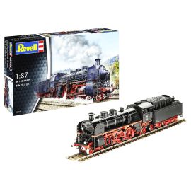Model Set Schnellzuglokomotive BR18505 mit Tender, Revell Modellbausatz mit Basiszubehör