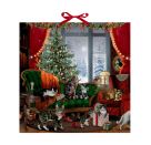 Katzen am Fenster, Wand-Adventskalender (Behr)