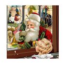 Nostalgischer Lichterbogen, Wand-Adventskalender (Behr)
