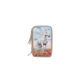 Miss Melody 3 Fach Federtasche POPPY SAND