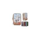 Miss Melody 3 Fach Federtasche POPPY SAND