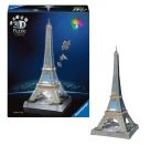 Ravensburger 3D Puzzle Iconics: 12008024 Eiffelturm - mit Licht - Das Wahrzeichen von Paris als detailgetreues und bel