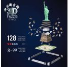 Ravensburger 3D Puzzle Iconics: 12008027 Freiheitsstatue - mit Licht - Das berühmte New Yorker Wahrzeichen als detailg