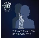 Ravensburger 3D Puzzle Iconics: 12008027 Freiheitsstatue - mit Licht - Das berühmte New Yorker Wahrzeichen als detailg