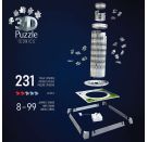 Ravensburger 3D Puzzle Iconics: 12008028 Turm von Pisa - mit Licht - Der wohl bekannteste schiefe Turm der Welt als de
